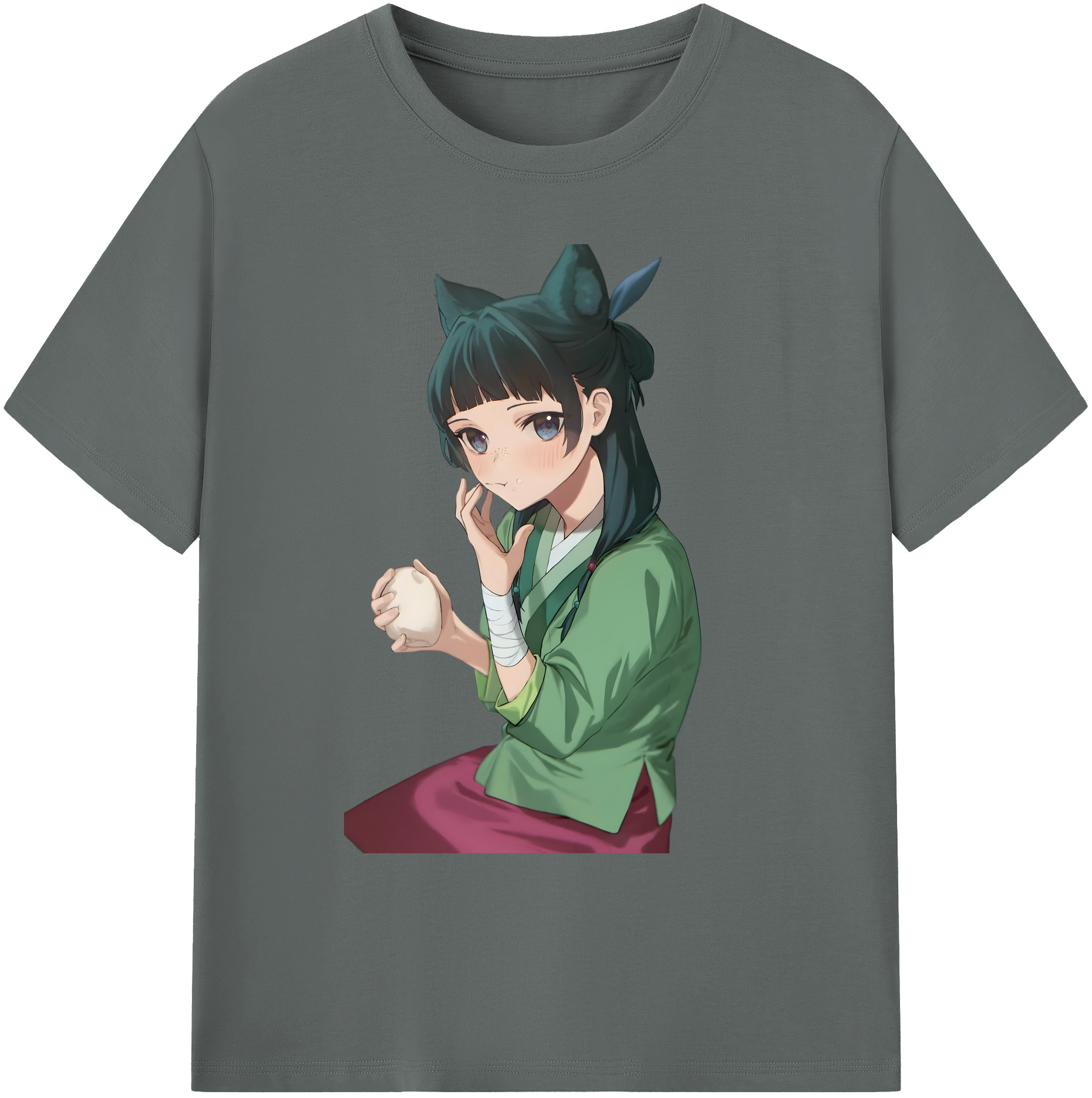 （画像用） 薬屋のひとりごと The Apothecary Diaries 綿100％ メンズ半袖Tシャツ｜肌触りやわらか＆通気性
